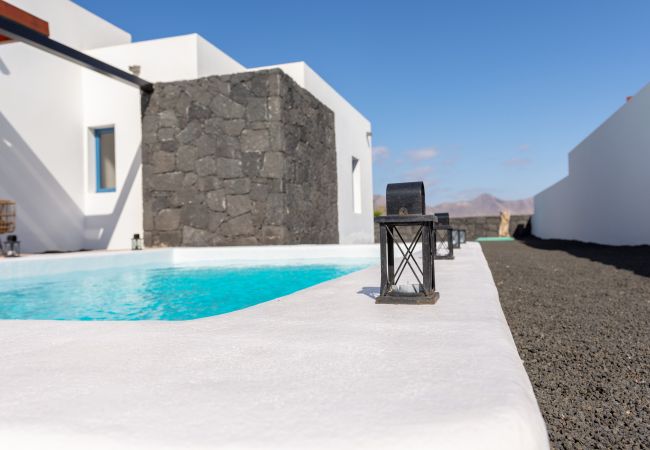 Villa en Playa Blanca - Villa Briseida con preciosas vistas