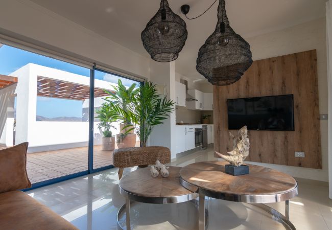 Villa en Playa Blanca - Villa Famara con hermosas vistas