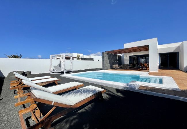 Villa en Playa Blanca - Villa Nayra con hermosas vistas