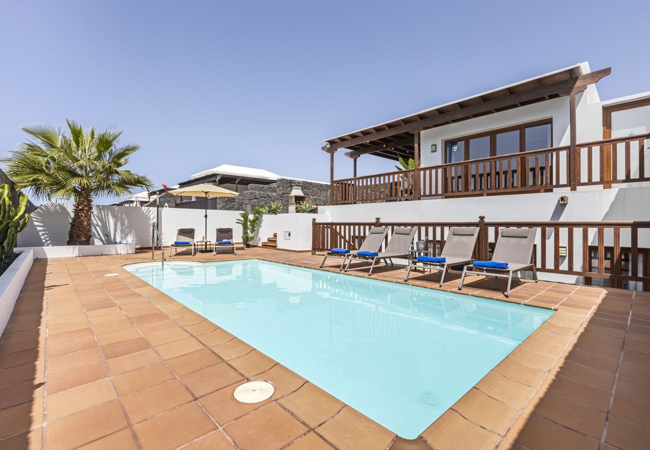 Villa en Playa Blanca - Villa Rosa ideal para familias