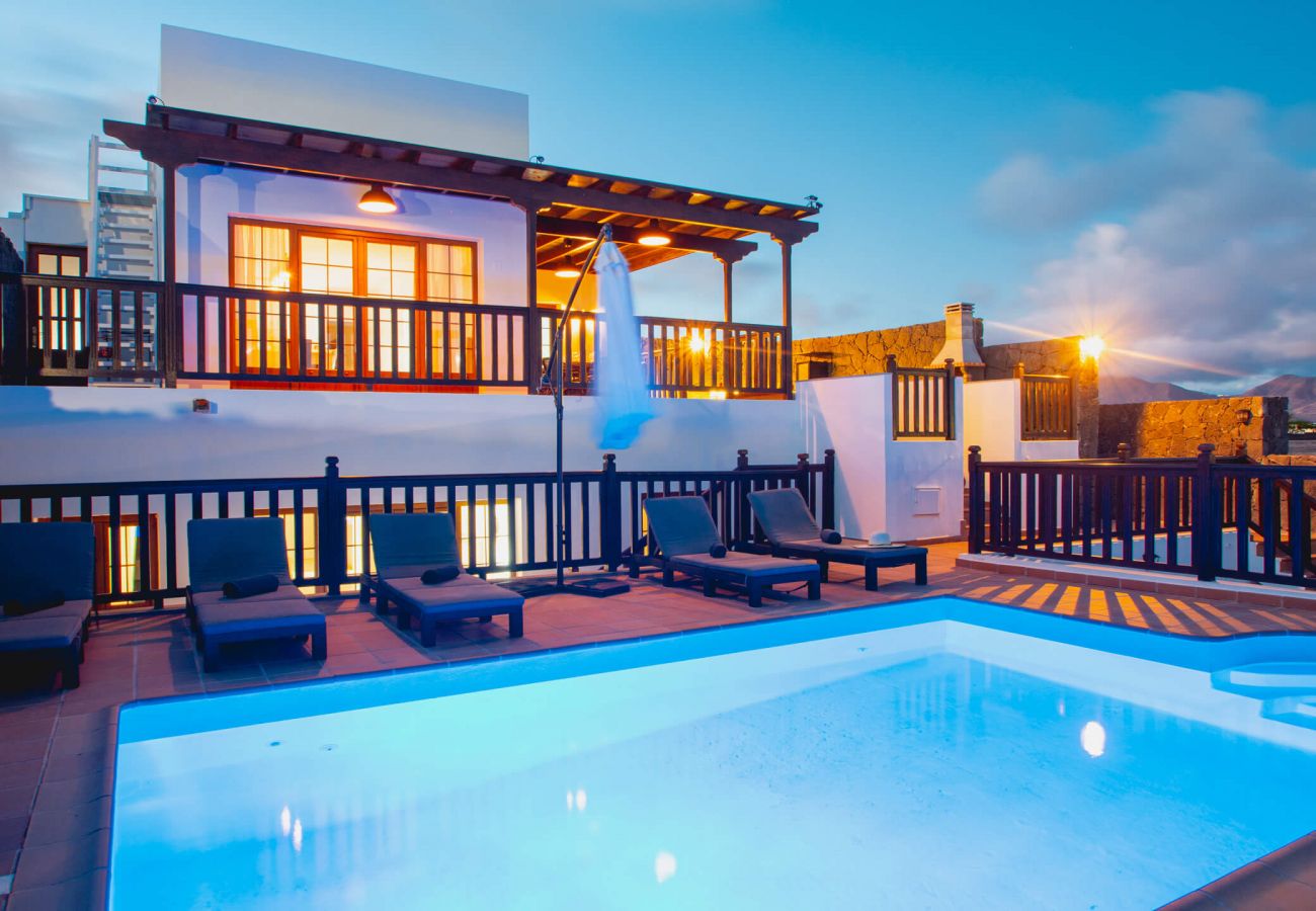 Villa en Playa Blanca - Villa Vista Reina 