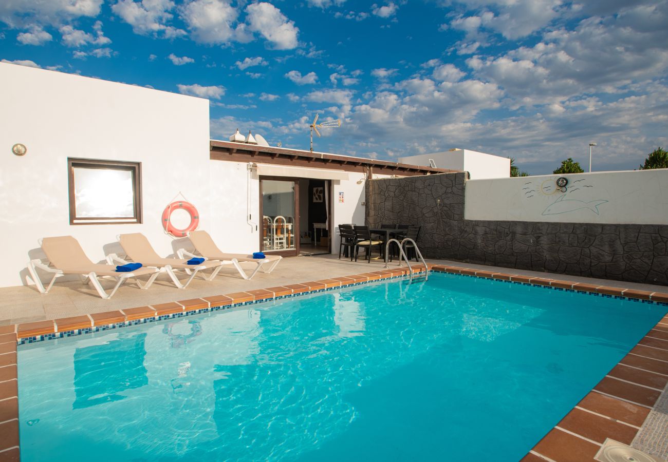 Villa en Playa Blanca - Villa Atardecer en Playa Blanca