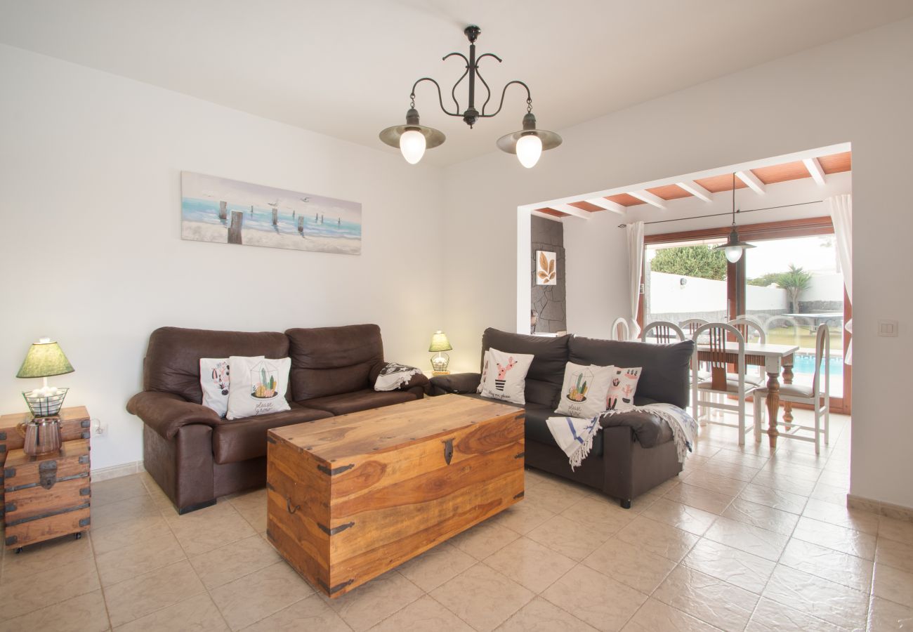 Villa en Playa Blanca - Villa Atardecer en Playa Blanca