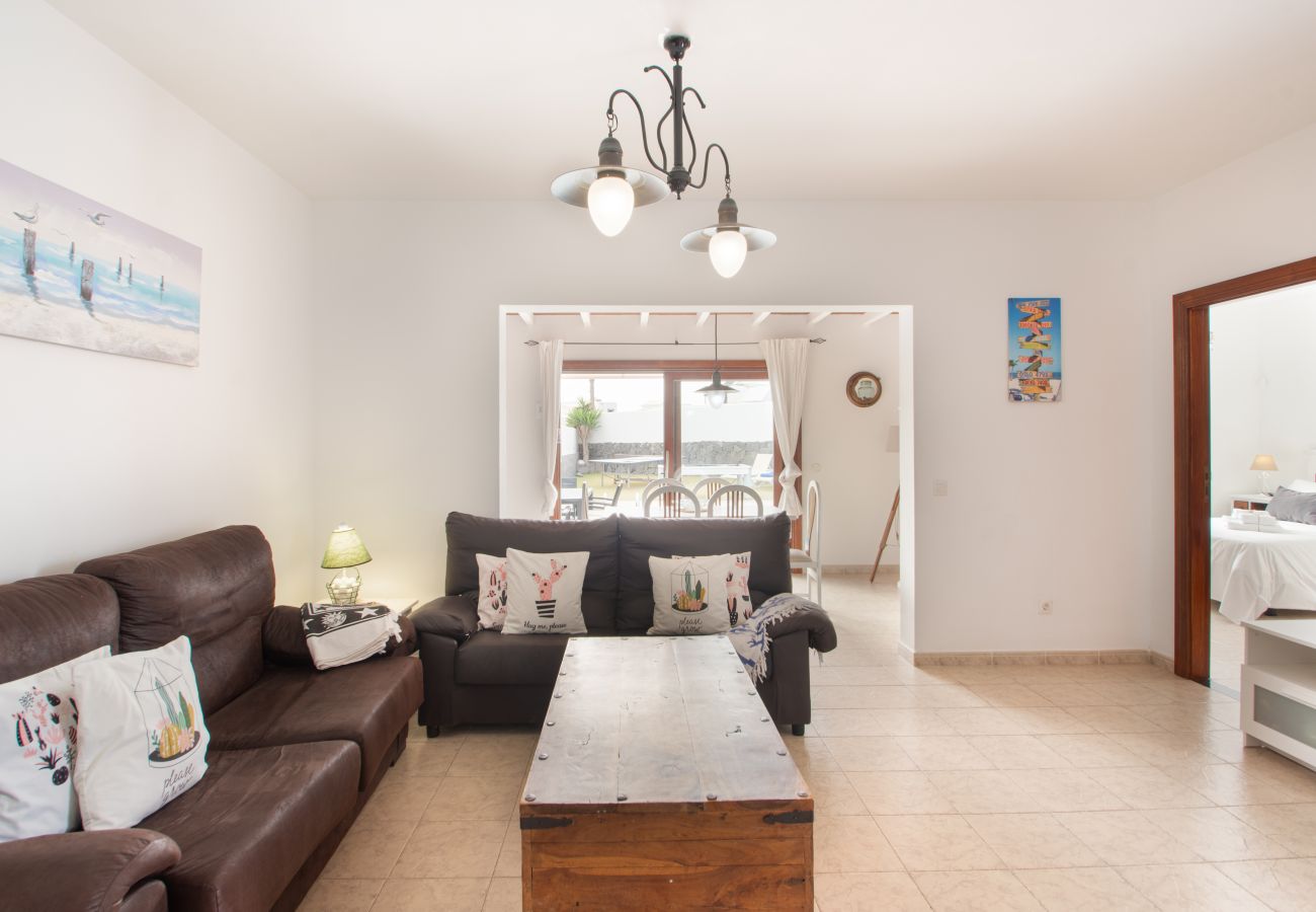Villa en Playa Blanca - Villa Atardecer en Playa Blanca