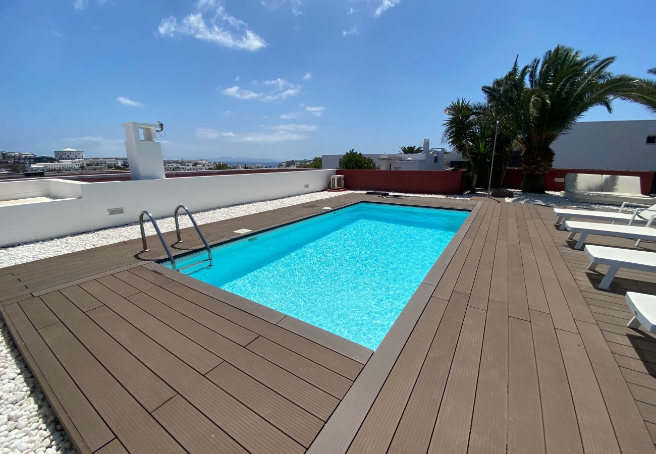 Villa in Playa Blanca - Villa María with beautiful views